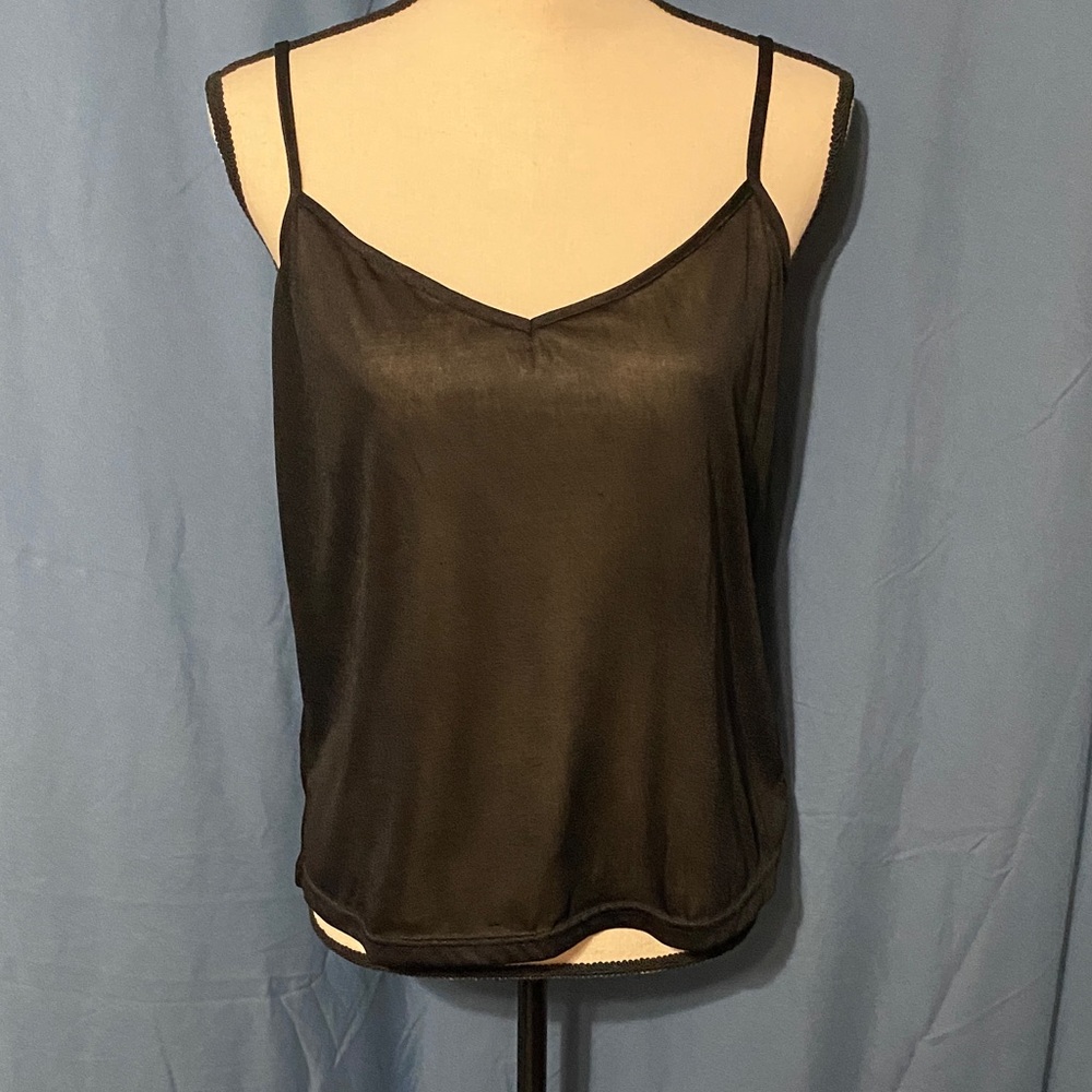 Simply Irresistible Black Satin Camisole